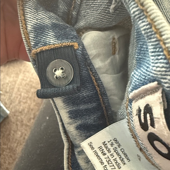 SO girls Light Blue Straight Leg Jeans - Picture 11 of 11